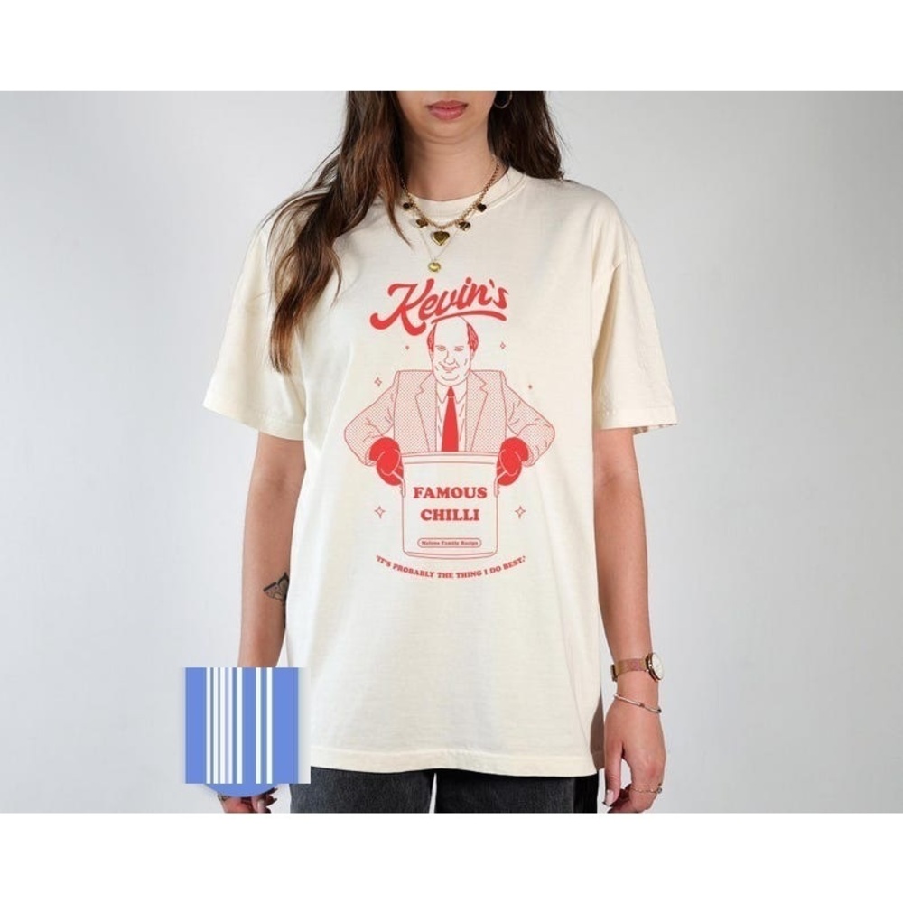 Kevin_s Famous Chilli Washed T-Shirt Natural